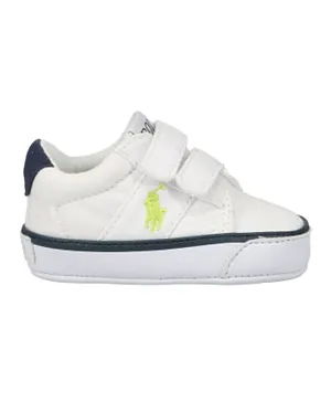 Polo Ralph Lauren Sayer EZ Velcro Shoes - White
