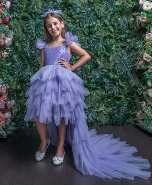 Liba Fashion Maria Glamorous Premium Wedding Party Dress - Lilac