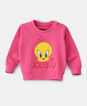 Warner Brother Looney Tunes's Tweety Sweatshirt - Pink