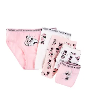 SMYK 5 Pack Minnie Mouse Panties - Multicolor
