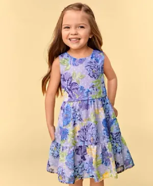 The Children's Place Floral Print Dress - Multicolor