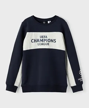 Name It UEFA Champions League Sweatshirt - Dark Sapphire