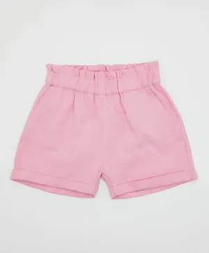 R&B Kids Twill Shorts - Pink