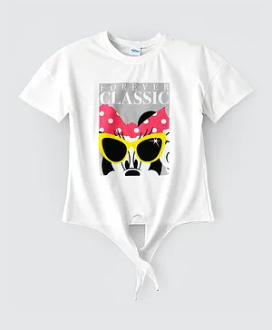 Disney Minnie Mouse Fashion Top - White