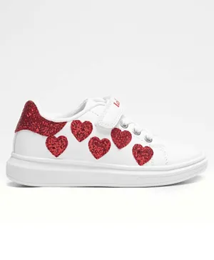 Lelli Kelly Heart Sneakers - Red