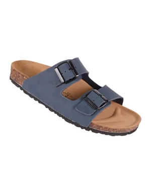 Biochic Double Strap Slip On Sandals 012 371 1800ST - Blue