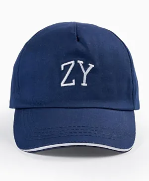 Zippy Embroidered Super Comfy Cap - Dark Blue