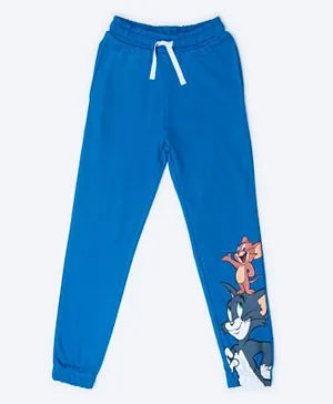 R&B Kids Tom And Jerry Graphic Joggers - Blue