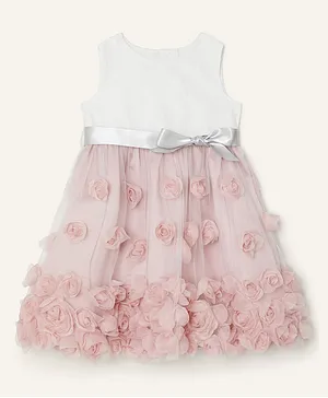Monsoon Children Roses Dress - Pink