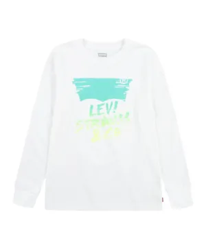 Levi's - Sketched Logo Full Sleeve T-Shirt - White