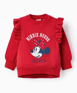 Zippy Minnie Mouse Graphic Sweatshirt - Red