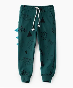 Jam All Over Printed Joggers - Green