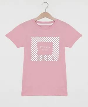 Aeropostale Ramadan Graphic T-Shirt - Pink