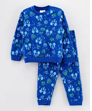 Disney Mickey Mouse Pajamas Set - Royal Blue