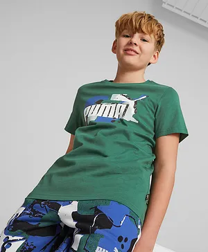 PUMA ESS Street Art Tee - Green