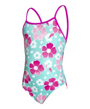 Zoggs Petal Magic Yaroomba Floral Swim Suit - Multicolour