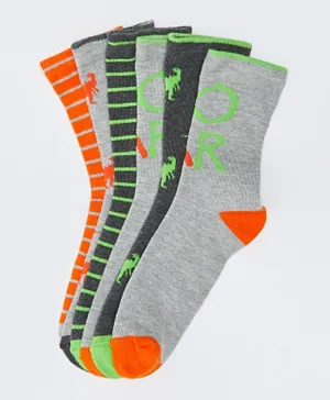 LC Waikiki 5 Pack Quarter Length Socks - Multicolor