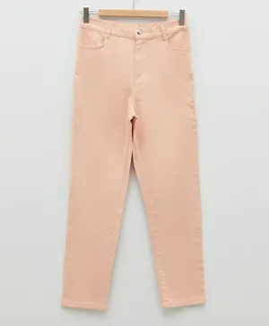 LC Waikiki Basic Gabardine Trousers - Pink