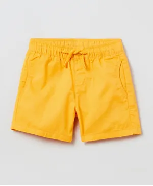 OVS Side Pocket Shorts - Yellow