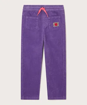 Monsoon Children Cord Trousers - Purple
