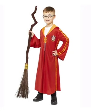 Party Centre Child Gryffindor Quidditch Robe Costume - Red