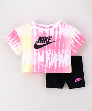 Nike NKG HBR Graphic T-Shirt & Shorts Set - Multicolor