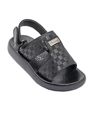 Barjeel Uno Arabic Sandals - Black