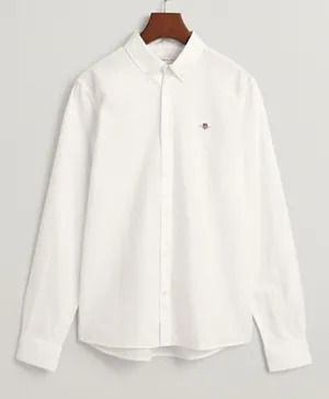 Gant Teens Shield Oxford Shirt - White