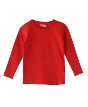 Nexgen Girls Round Neck T-Shirt - Red