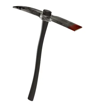Costumes USA Party Centre Gaming Pick Axe - Black