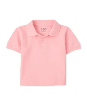 The Children's Place Polo T-Shirt - Tahiti Pink