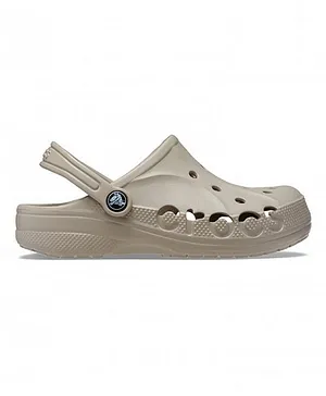 Crocs Baya Cobblestone Clogs - Grey