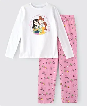 Disney Besties Make You Shine Pyjama Set - White