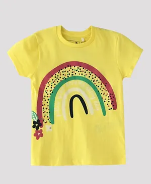 Pro Play Rainbow T-Shirt - Yellow