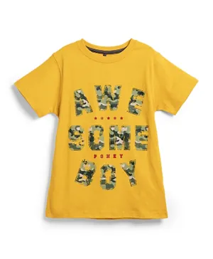 Pony Awesome T-Shirt - Yellow