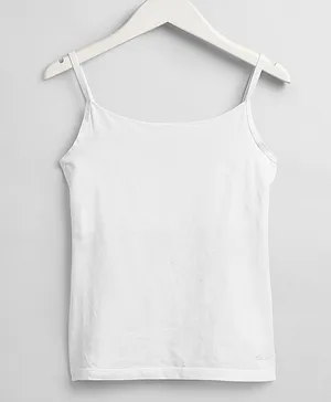 Gant 2 Pack Spaghetti Vests - White