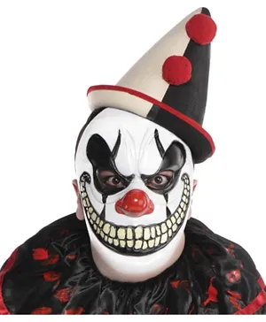 Party Centre Clown Freak Show Mask - Multicolour