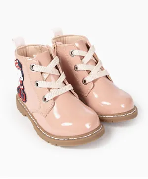 Zippy Kid Minnie Mouse Boots - Almond Blossom