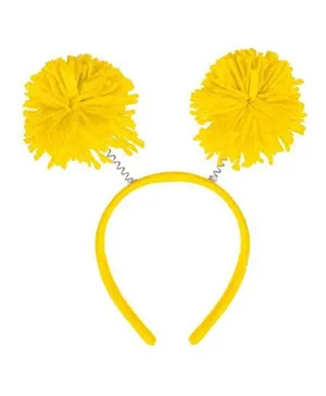 Party Centre Pom Pom Headbopper - Yellow