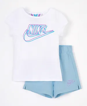 Nike NKG Knit Short Set - Ocean Bliss