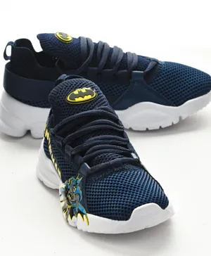 UrbanHaul Warner Brothers Batman Slip On Shoes - Blue