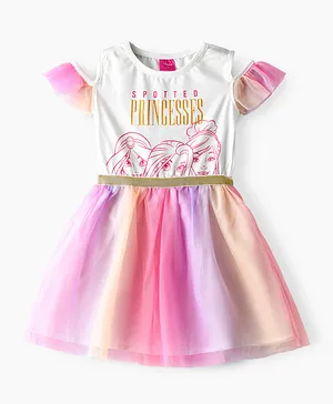 Disney Princess Mesh Dress - Multicolor
