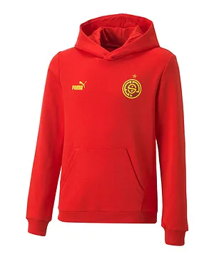 Puma Football Core Fan Hoodie - Dandelion Red