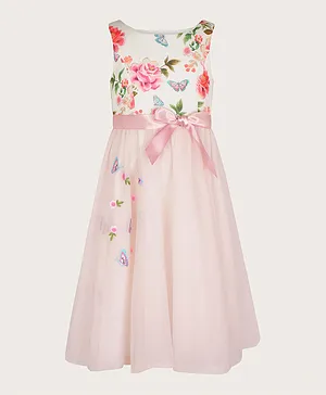 Monsoon Children Artisan Rose Scuba Dress - Multicolor