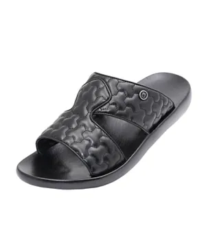 Barjeel Uno Elegant Arabic Sandals - Black