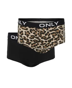 Only Kids 2 Pack Hipster Briefs - Multicolor