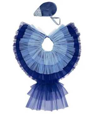 Meri Meri  Bird Cape Dress Up - Blue