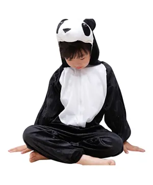 Brain Giggles Panda Animal Costume - Black