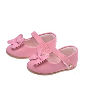 Klin Shoes Bow Detail Ballerina Shoes - Pink