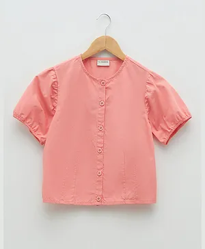 LC Waikiki Basic Poplin Shirt - Pink